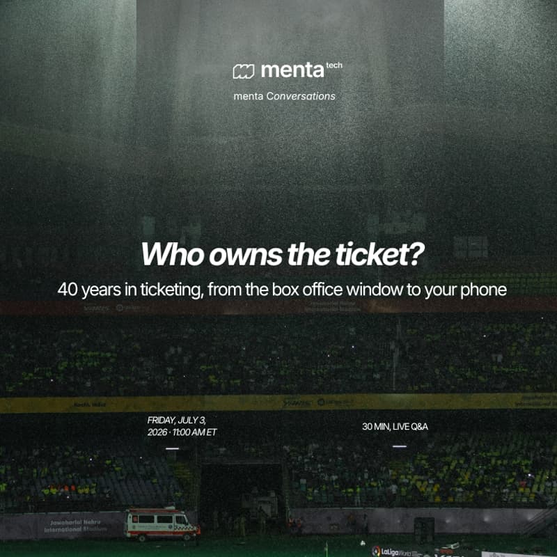 Cover Image for Who owns the ticket? 40 years in ticketing, from the box office window to your phone.