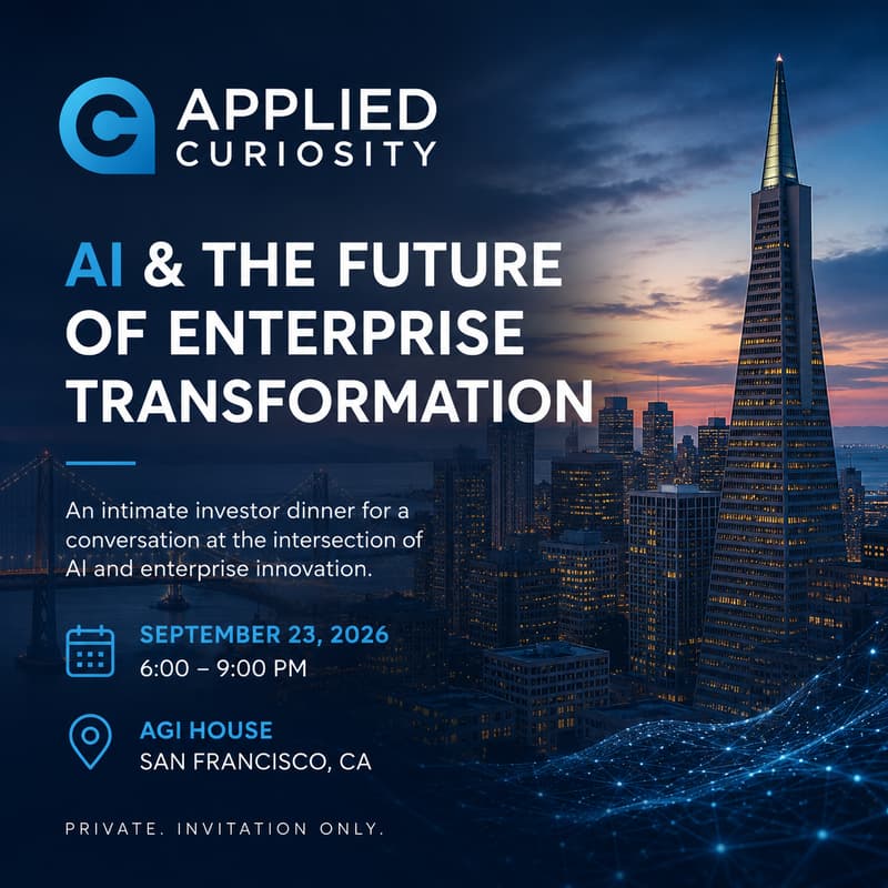 Cover Image for Applied Curiosity Investor Dinner