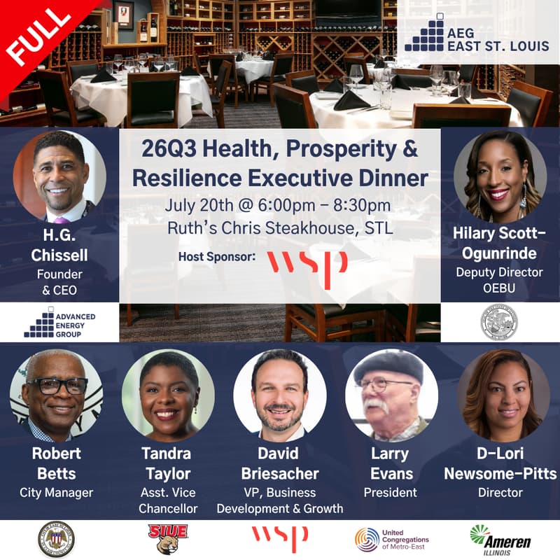 Cover Image for 26Q3 East St. Louis Executive Dinner: Health, Prosperity & Resilience