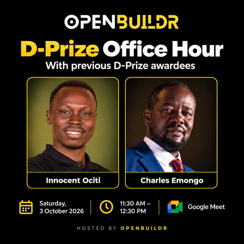 Cover Image for D-Prize Office Hour
