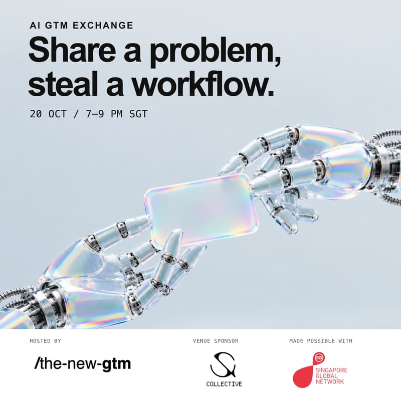 Cover Image for AI GTM Exchange: Share a Problem, Steal a Workflow