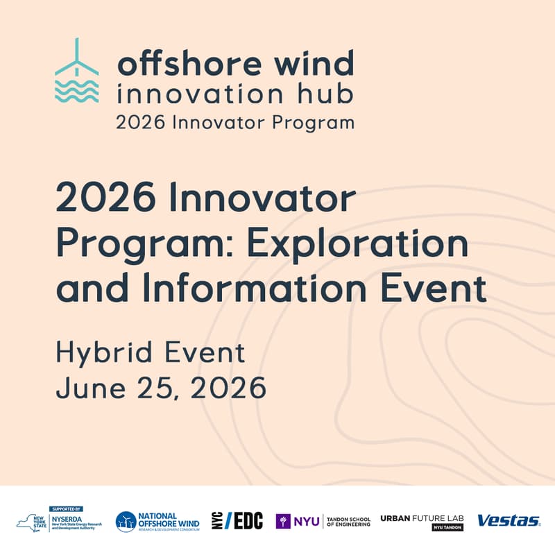 Cover Image for 2026 Innovator Program: Exploration and Information Event