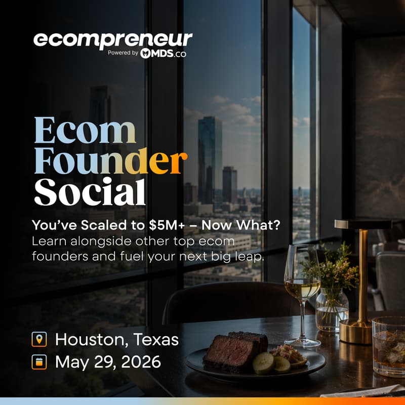 Cover Image for Houston Ecom Founder Social May 2026