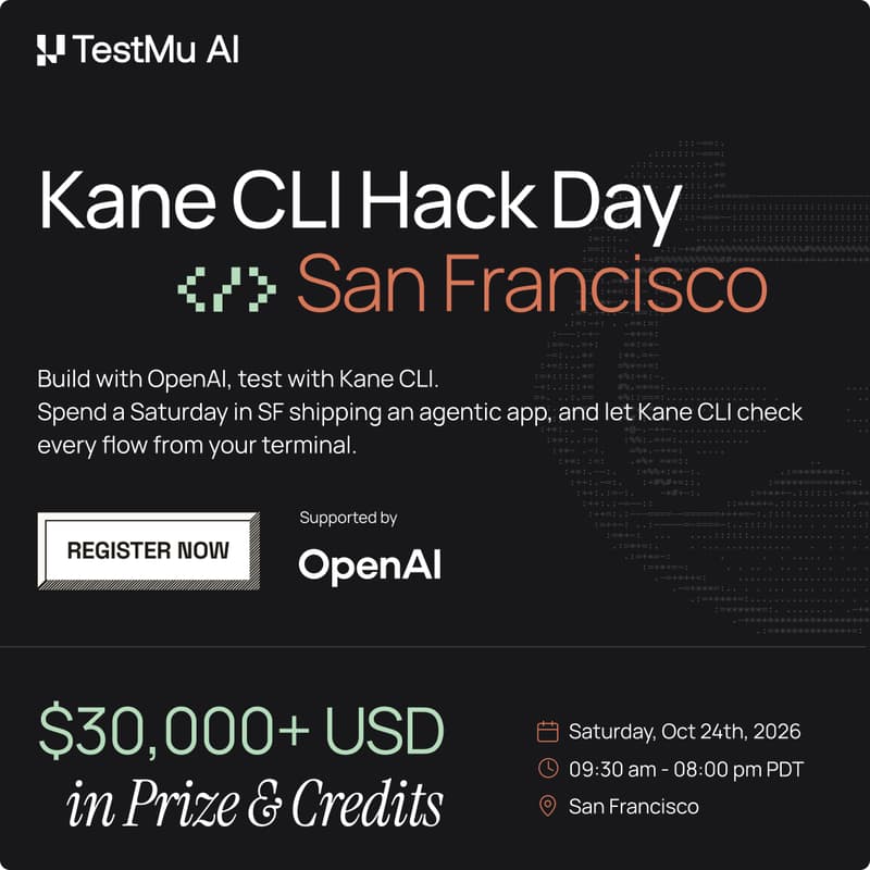 Cover Image for Kane CLI Hack Day supported by OpenAI