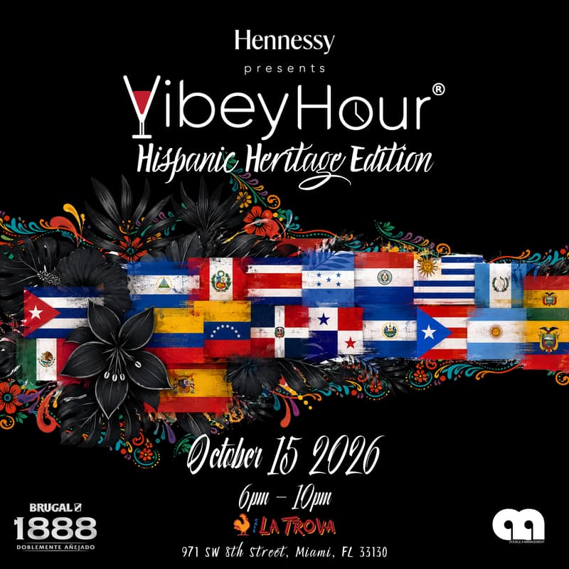 Cover Image for Vibey Hour®️ Miami: Hispanic Heritage Month Edition (Primos Party)