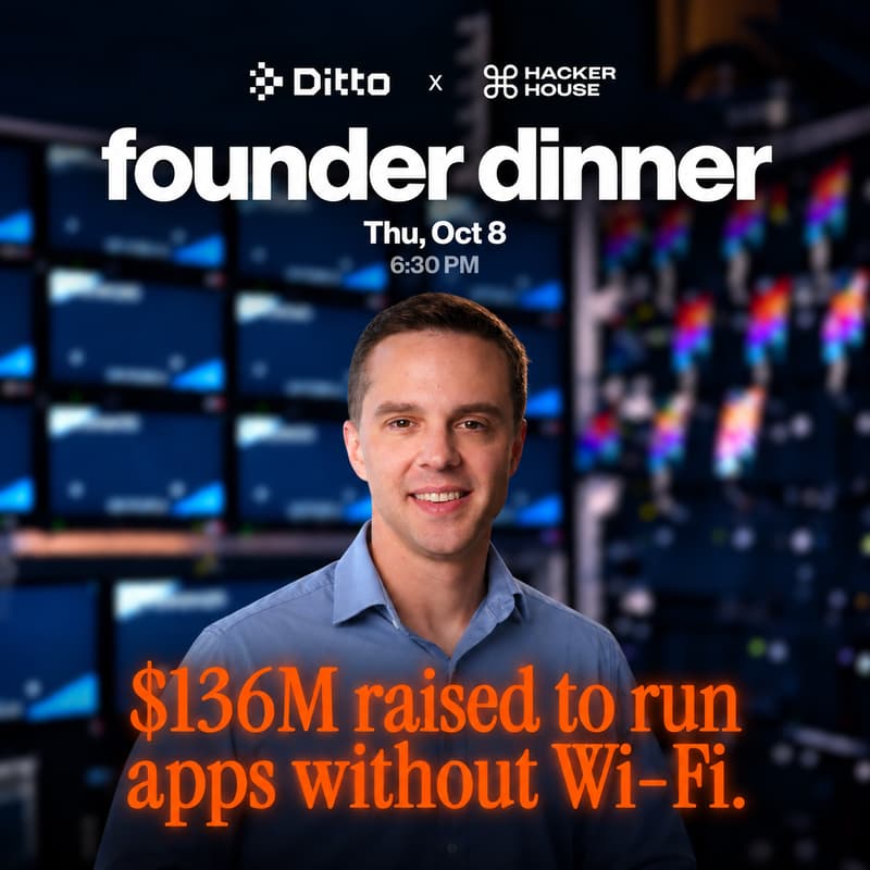 Cover Image for Founder Dinner - Ditto