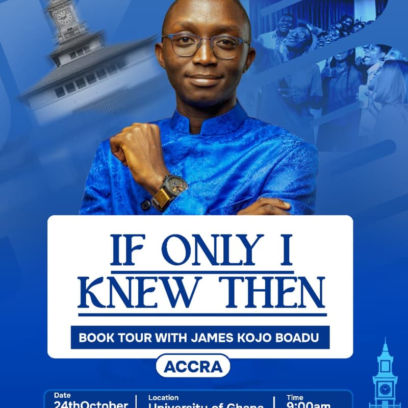 Cover Image for If Only I Knew Then Book Tour Accra