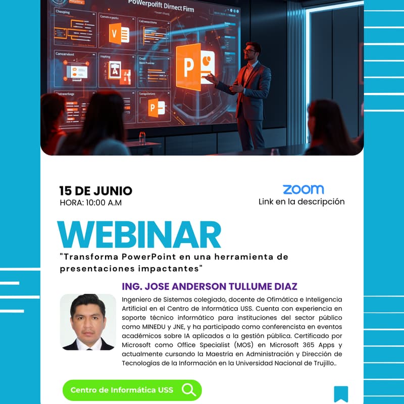 Cover Image for WEBINAR: "Transforma PowerPoint en una herramienta de presentaciones impactantes"