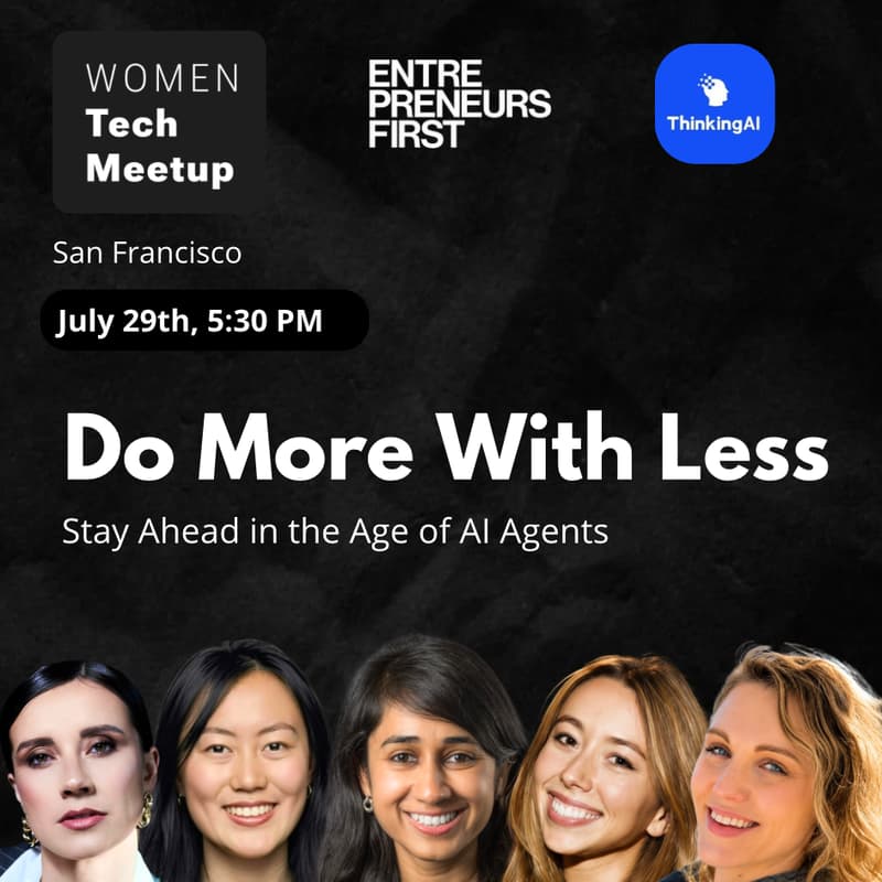 Cover Image for Women Tech Meetup: Do More With Less