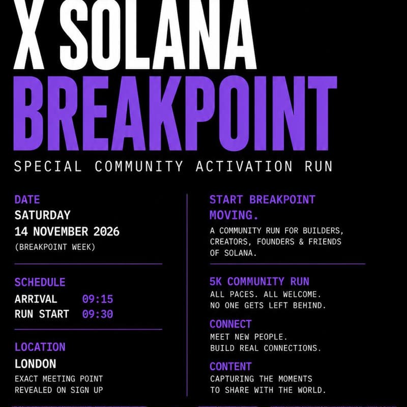 Cover Image for 445 CREW x Solana Breakpoint | Community Run
