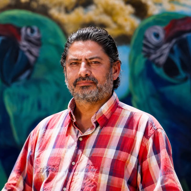 Cover Image for Alejandro Salazar – kūrybinė meno praktika „Šaman“