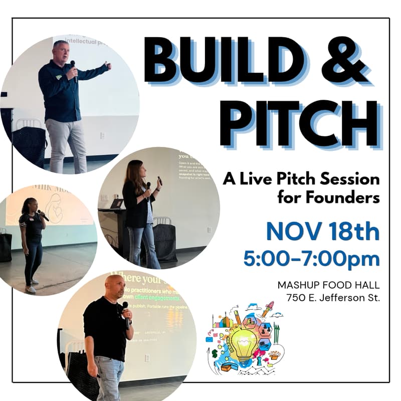 Cover Image for Build & Pitch: A Live Pitch Session for Founders