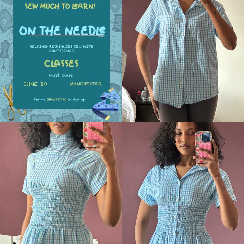 Cover Image for ON THE NEEDLE: London upcycling sewing socials (shirring)