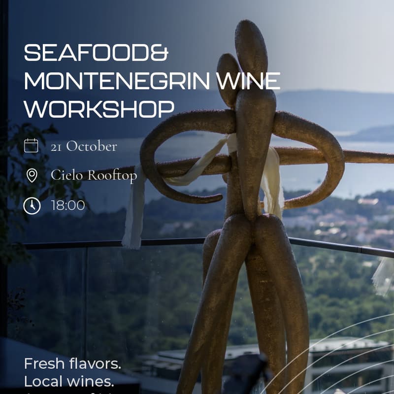 Cover Image for Seafood & Montenegrin Wine