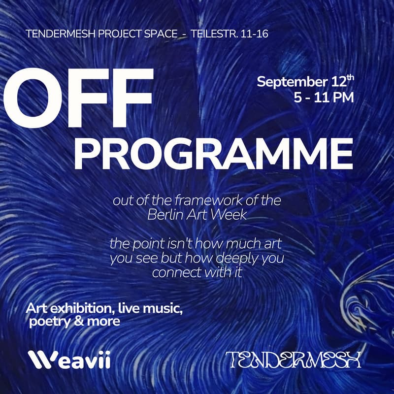 Cover Image for Weavii x Tendermesh present: Off Programme