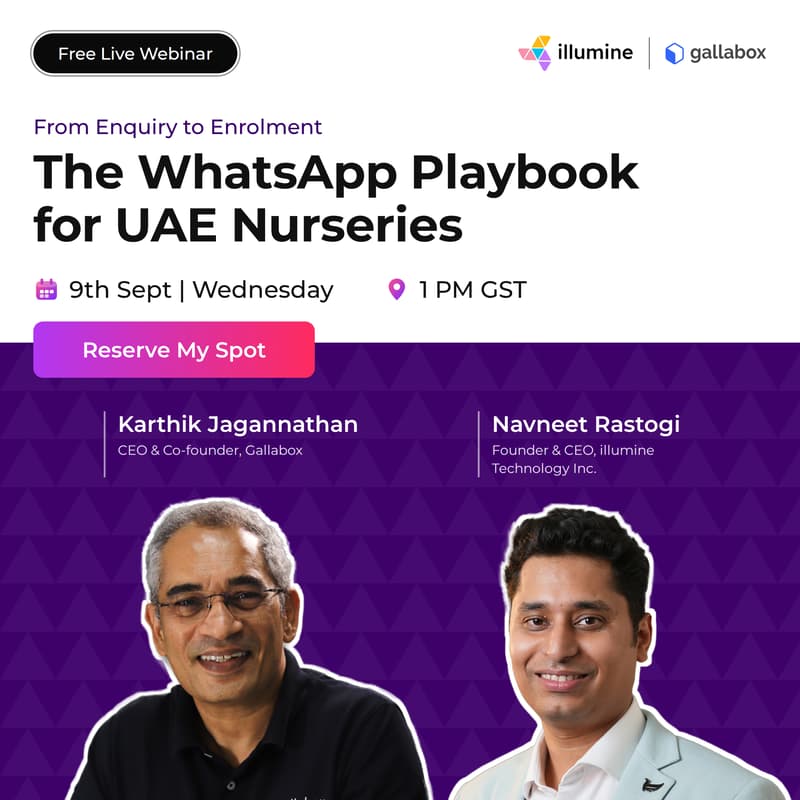 Cover Image for From Enquiry to Enrolment: The WhatsApp Playbook for UAE Nurseries