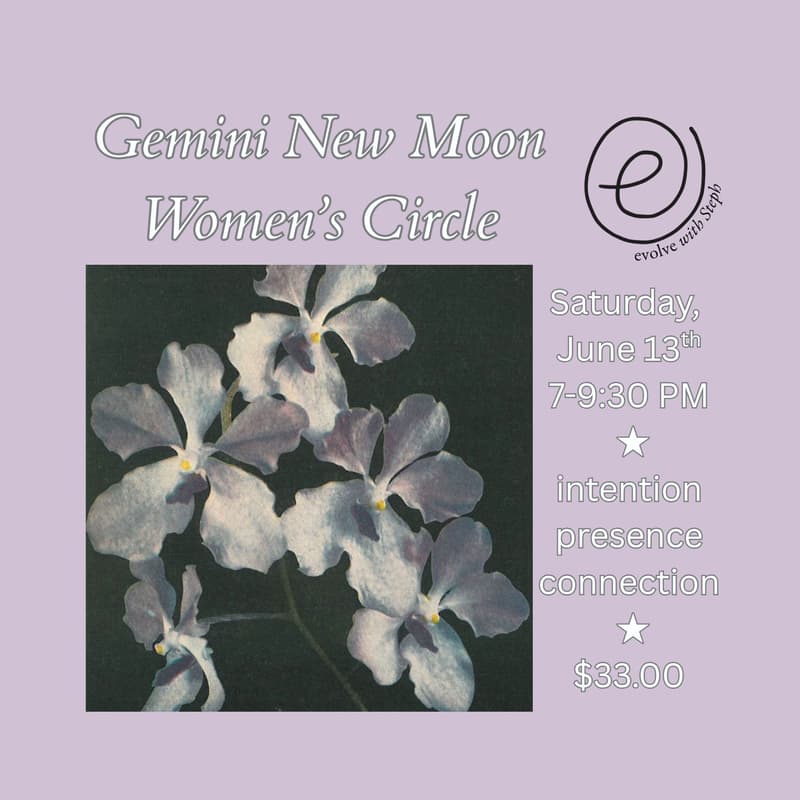 Cover Image for Gemini New Moon Women's Circle