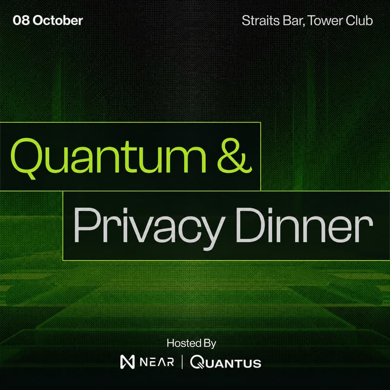 Cover Image for Quantum & Privacy VIP Dinner