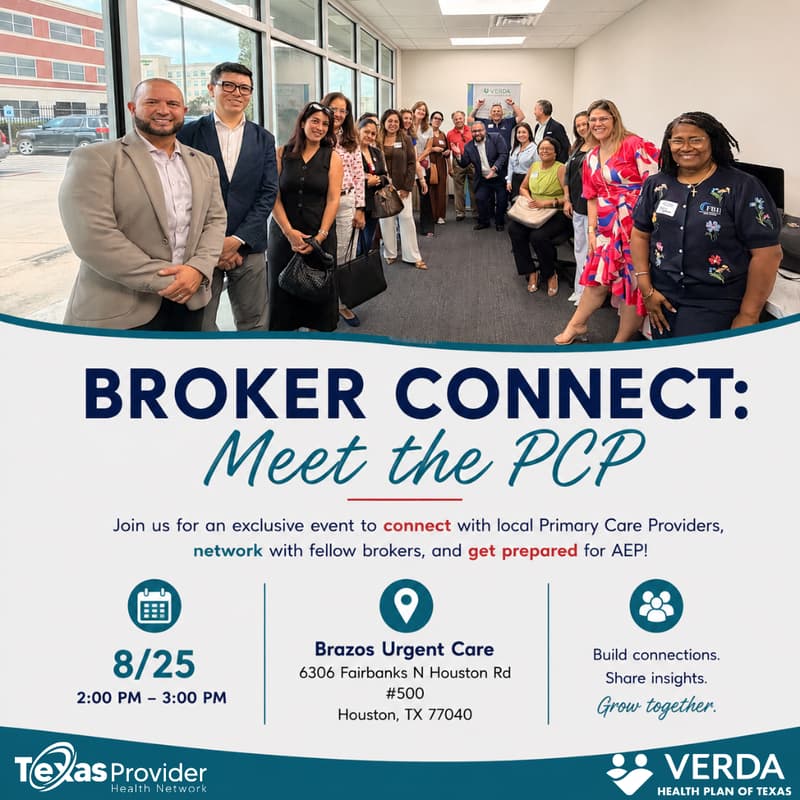 Cover Image for Brazos Urgent Care Broker Connect: Meet The PCP