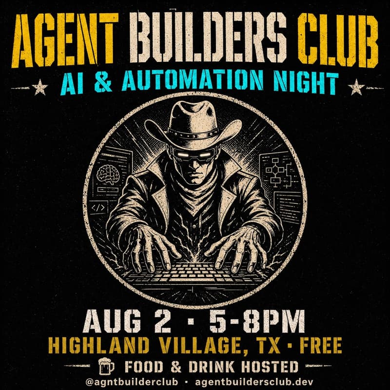 Cover Image for AI & Automation Night — Meetup in Highland Village
