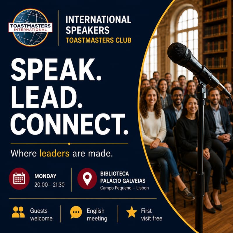 Cover Image for 🎤 Discover International Speakers Toastmasters Club