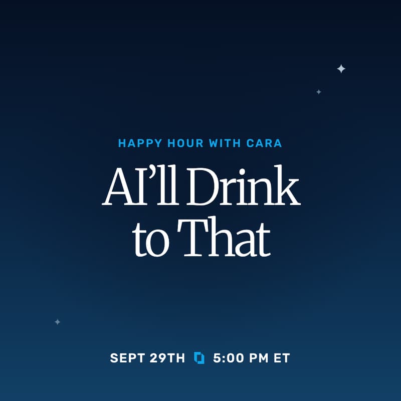 Cover Image for AI'll Drink to That: Happy Hour with Cara