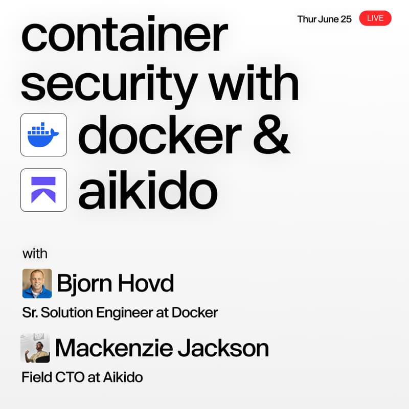 Cover Image for Aikido x Docker: Less Noise, More Signal in Container Security