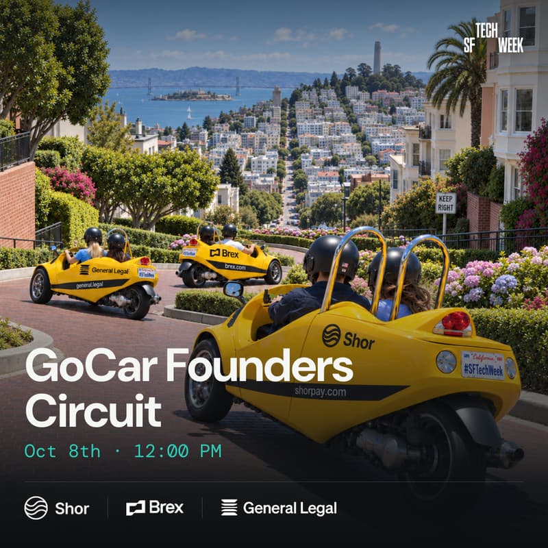 Cover Image for GoCar Founders Tour - #SFTechWeek