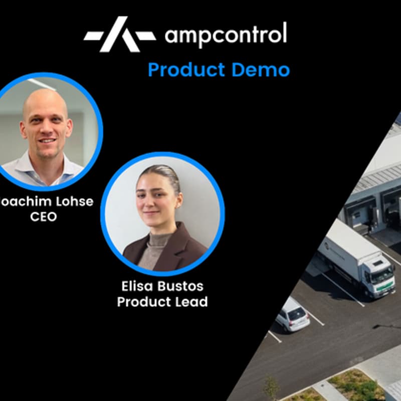 Cover Image for Live product demo of the Ampcontrol platform