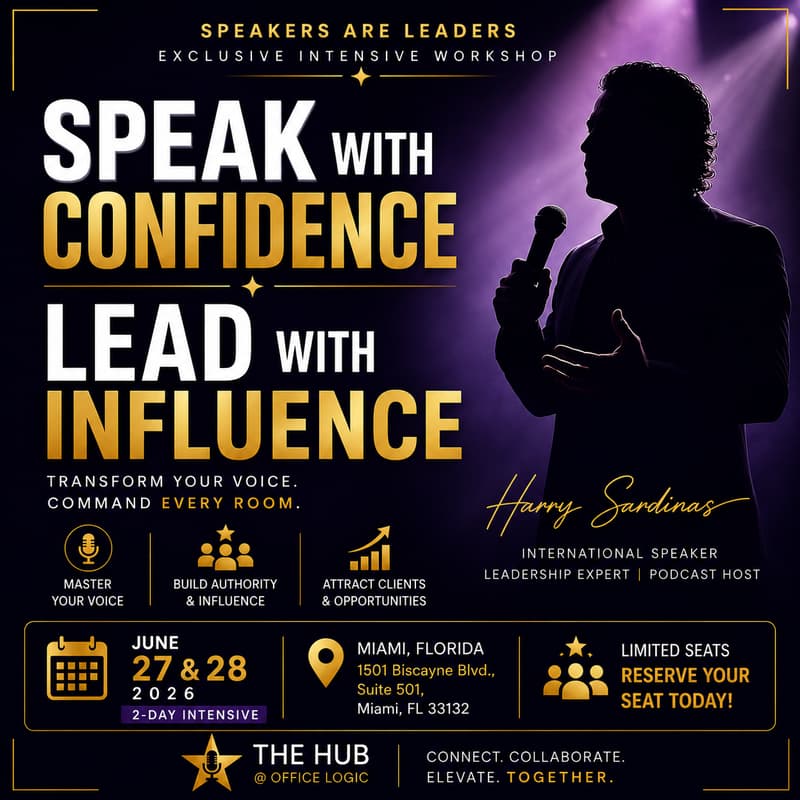 Cover Image for Speakers Are Leaders / Speak with Confidence & Lead with Influence!