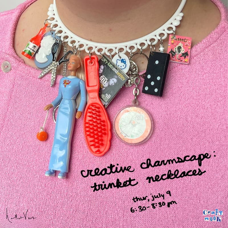 Cover Image for creative charmscape: trinket necklaces