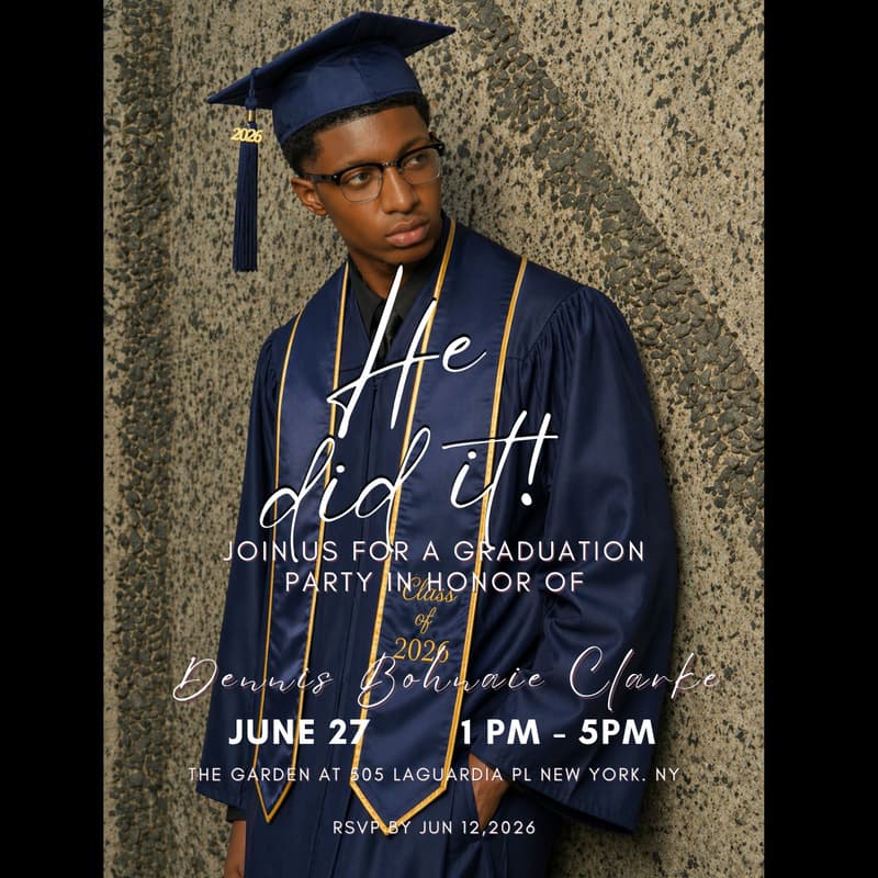 Cover Image for Bohnaie's BBQ Graduation Party