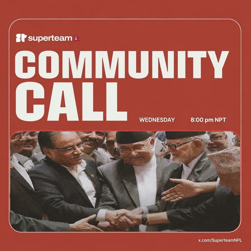Cover Image for Superteam Nepal Community Call [2026]