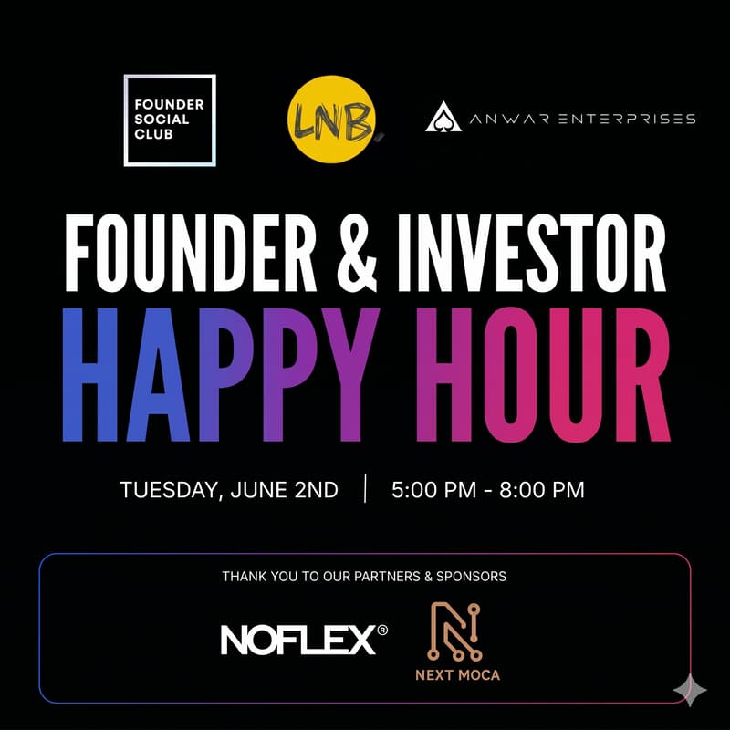 Cover Image for Founder & Investor Happy Hour #NYTECHWEEK