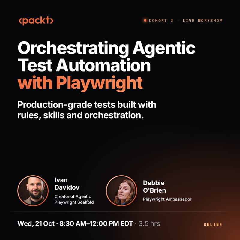 Cover Image for Orchestrating Agentic Test Automation with Playwright - C3