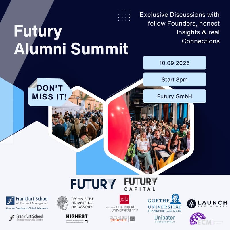 Cover Image for Alumni Summit - Startup Factory Futury