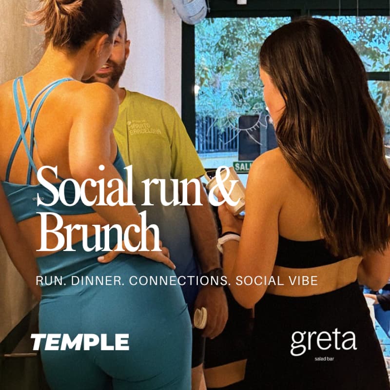 Cover Image for Social Run & Dinner TEMPLE X GRETA