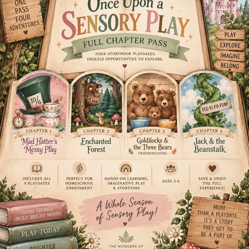 Cover Image for Once Upon a Sensory Play (Full 4 Week Chapter Pass