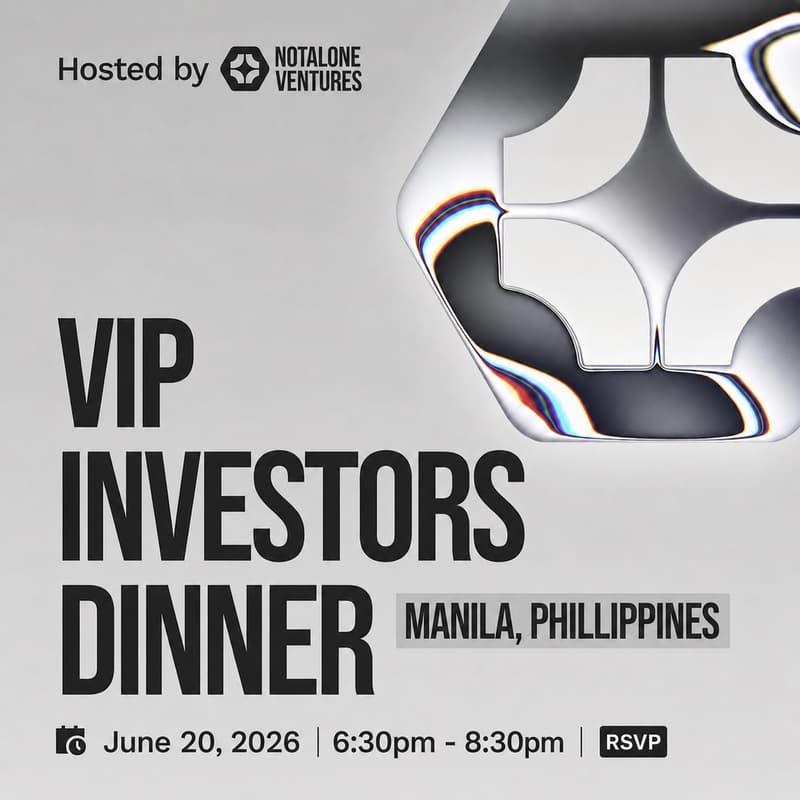 Cover Image for VIP Investors Dinner @ Philippine Blockchain Week
