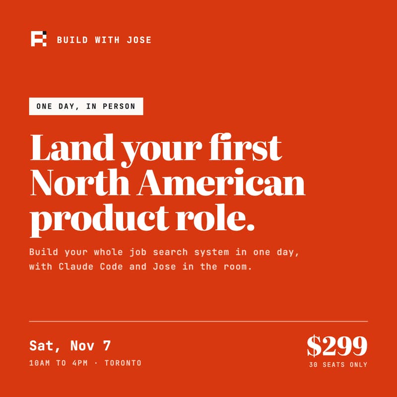 Cover Image for Build Your Job Search System: One Day in Toronto