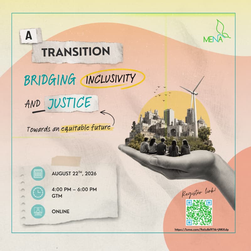 Cover Image for Just Transition dialogue: A fair transition bridging inclusivity and justice towards an equitable future