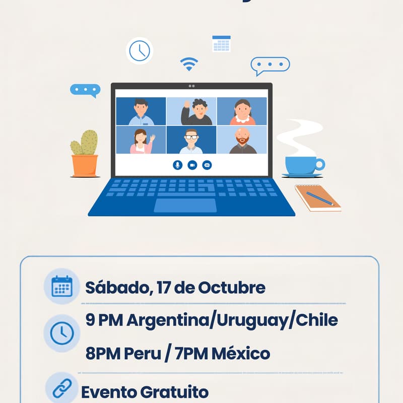 Cover Image for Charla PreViaje 17/10
