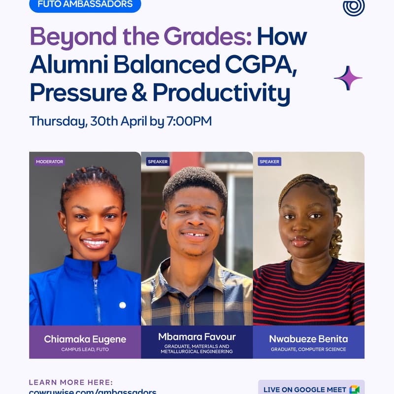 Cover Image for Beyond the Grades: How Alumni Balanced CGPA, Pressure & Productivity
