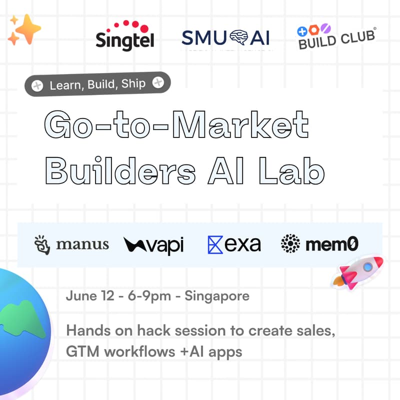 Cover Image for Go-to-Market Builders AI Build Lab - Singapore
