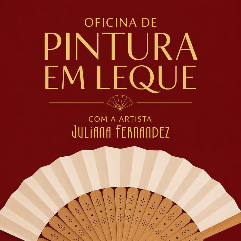 Cover Image for Oficina de Pintura em Leque | São Paulo