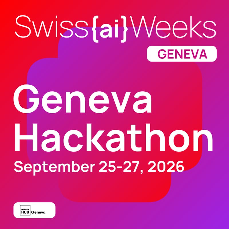 Cover Image for Geneva Hackathon 2026