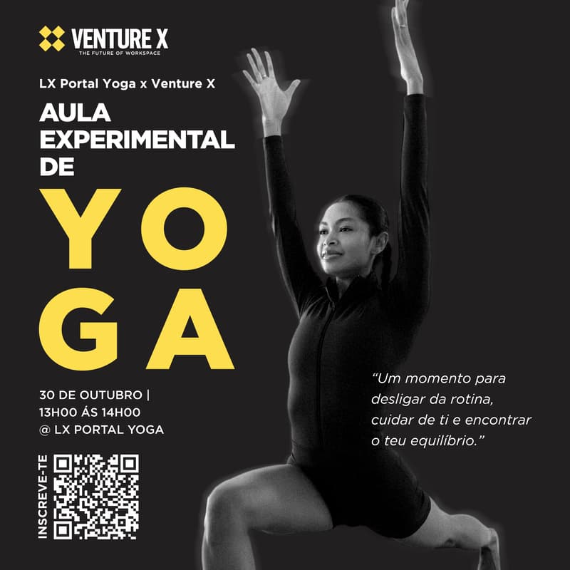 Cover Image for Aula gratuita de Yoga Sculpt| LX Portal Yoga & Venture X