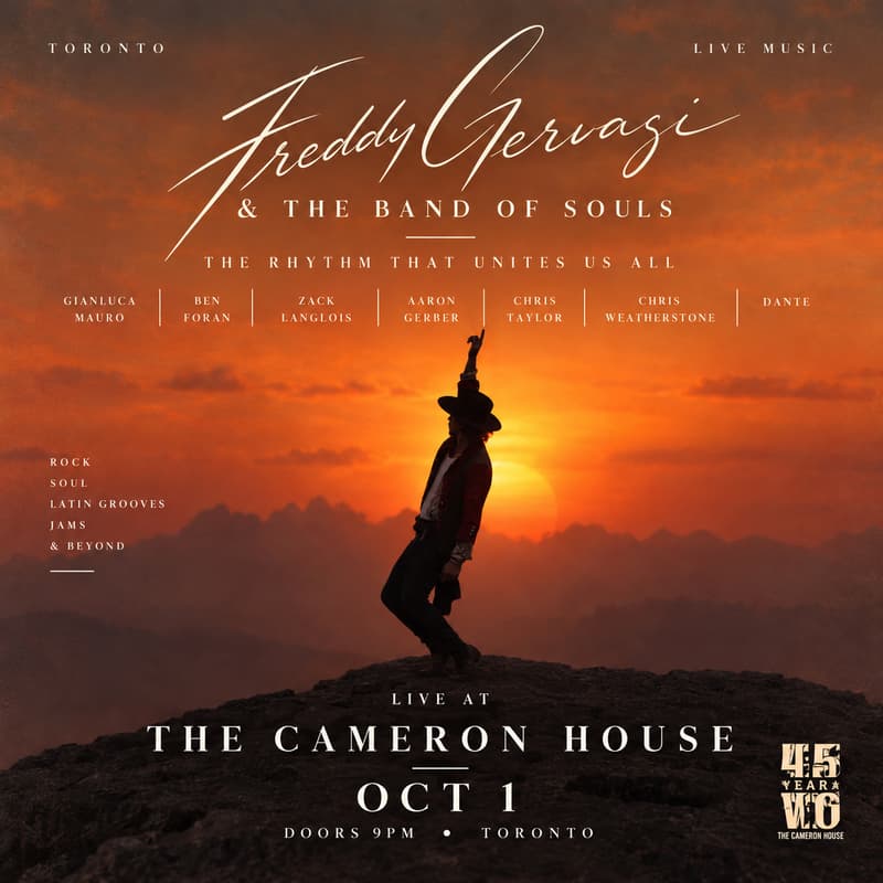 Cover Image for Freddy & The Band Of Souls @ the Cameron House