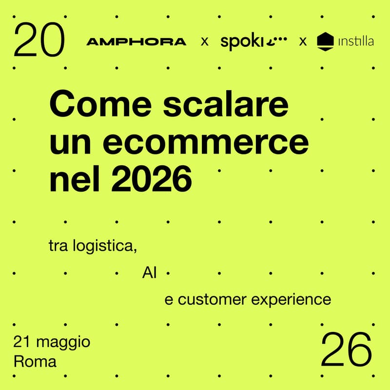 Cover Image for Come scalare un ecommerce nel 2026: tra logistica, AI e customer experience