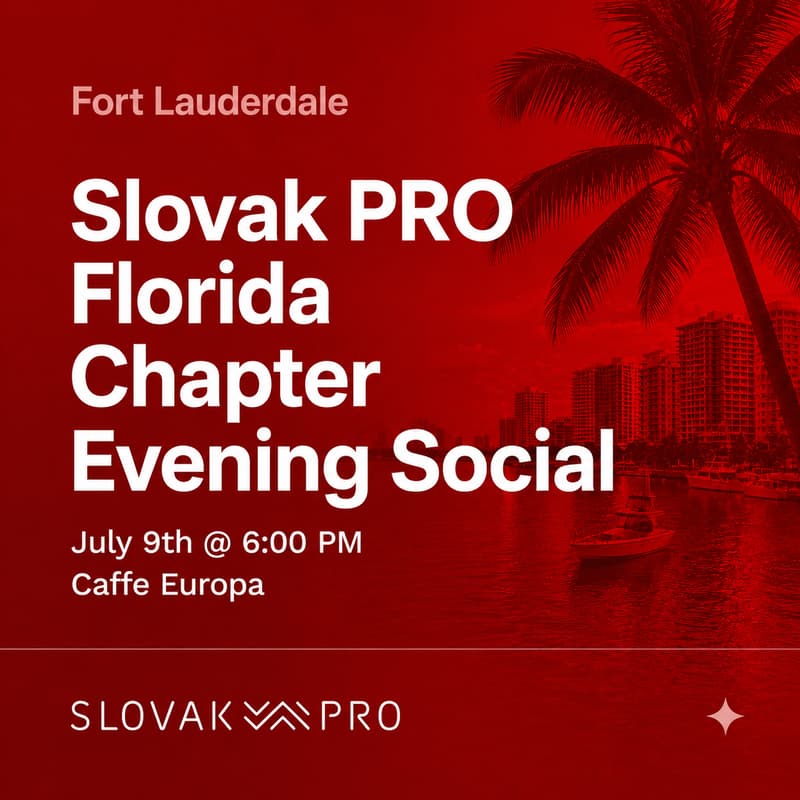 Cover Image for Slovak PRO Florida Chapter Evening Social